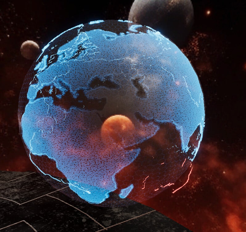 Spaceship Holograms Unity — project image 4