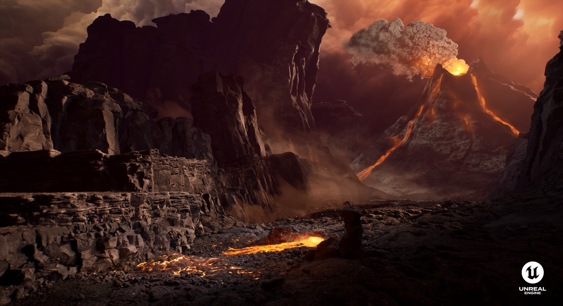 The Hell Draft, Volcano Scene | Unreal Engine 5 — project image 3