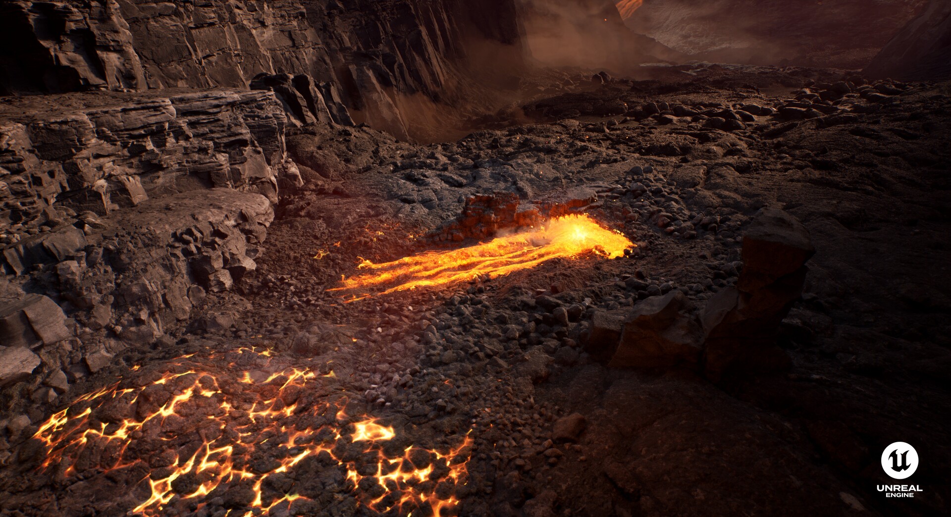 The Hell Draft, Volcano Scene | Unreal Engine 5 — project image 5
