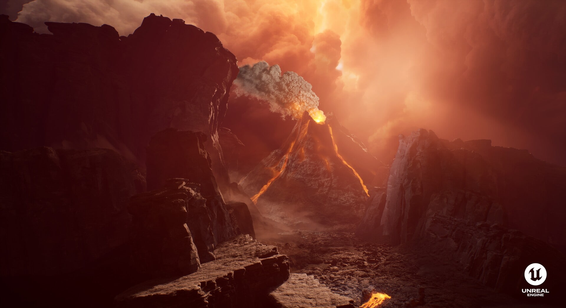 The Hell Draft, Volcano Scene | Unreal Engine 5 — project image 6